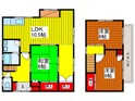 末広2丁目貸家の間取図