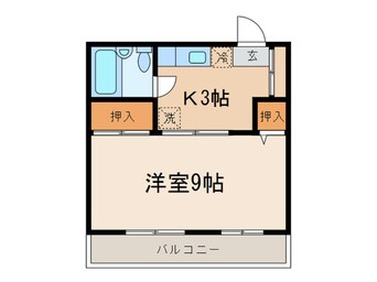 間取図 松原マンション