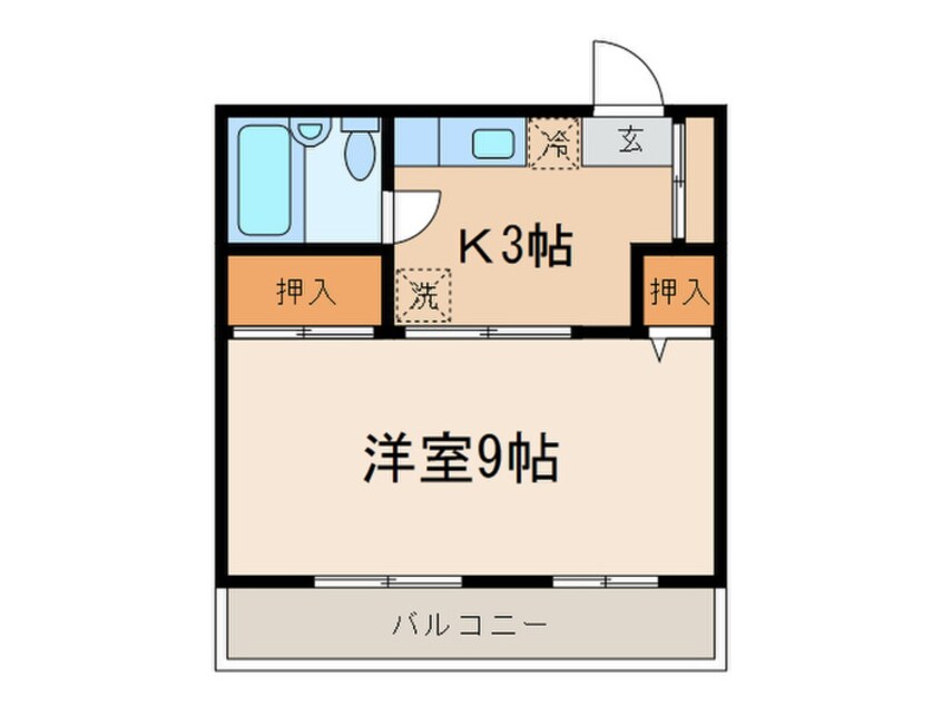 間取図 松原マンション