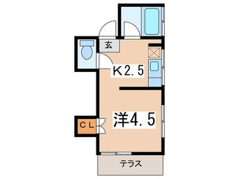 間取図 持田アパ－ト