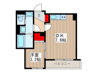 間取図 ウイングＡ