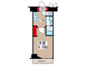 TATSUMIｽｶｲｶﾞｰﾃﾞﾝﾃﾗｽの間取図