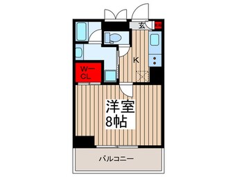 間取図 TATSUMIｽｶｲｶﾞｰﾃﾞﾝﾃﾗｽ