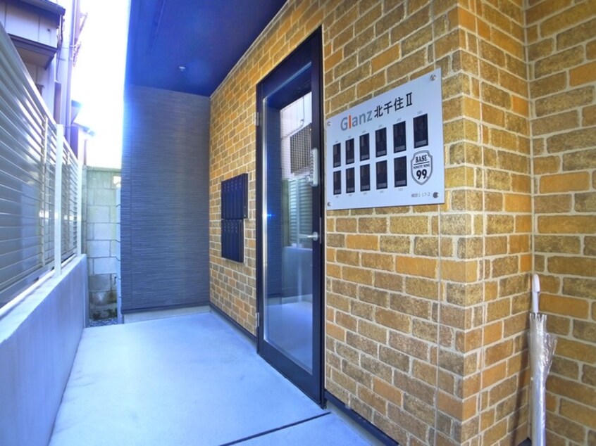 エントランス部分 Glanz北千住Ⅱ