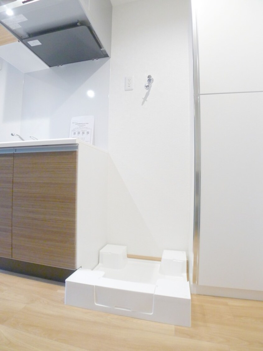 洗濯機置場 Glanz北千住Ⅱ