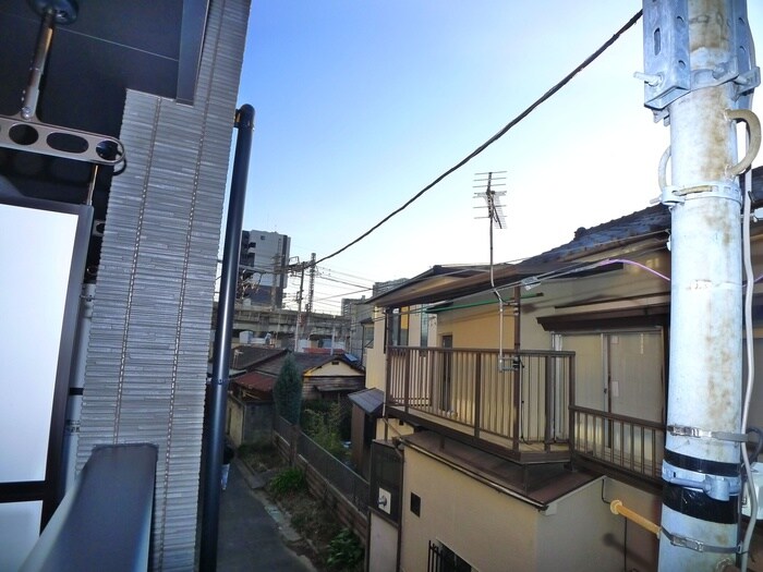 室内からの展望 Glanz北千住Ⅱ
