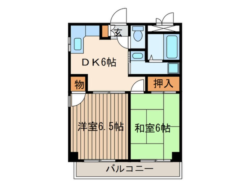 間取図 パークハウス宮西