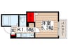 Ｗｉｌｌｉｓｈ西新井 1Kの間取り