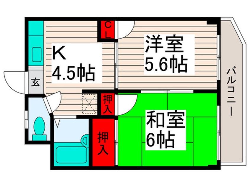 間取図 藤マンション