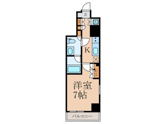 間取図 セジョリ武蔵関（301）