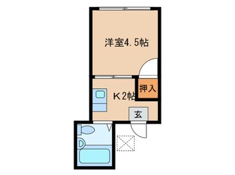 間取図 コーポめぐみ