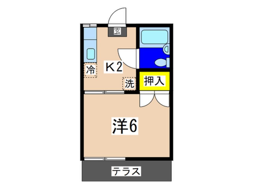 間取図 第三吉田ハイツ