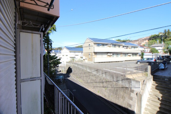 室内からの展望 第三吉田ハイツ