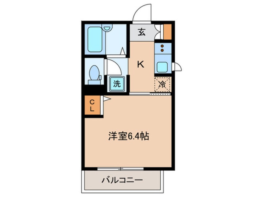 間取図 メルヴェ－ユ根津