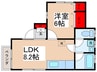 ユアーズハイム新小岩 1LDKの間取り