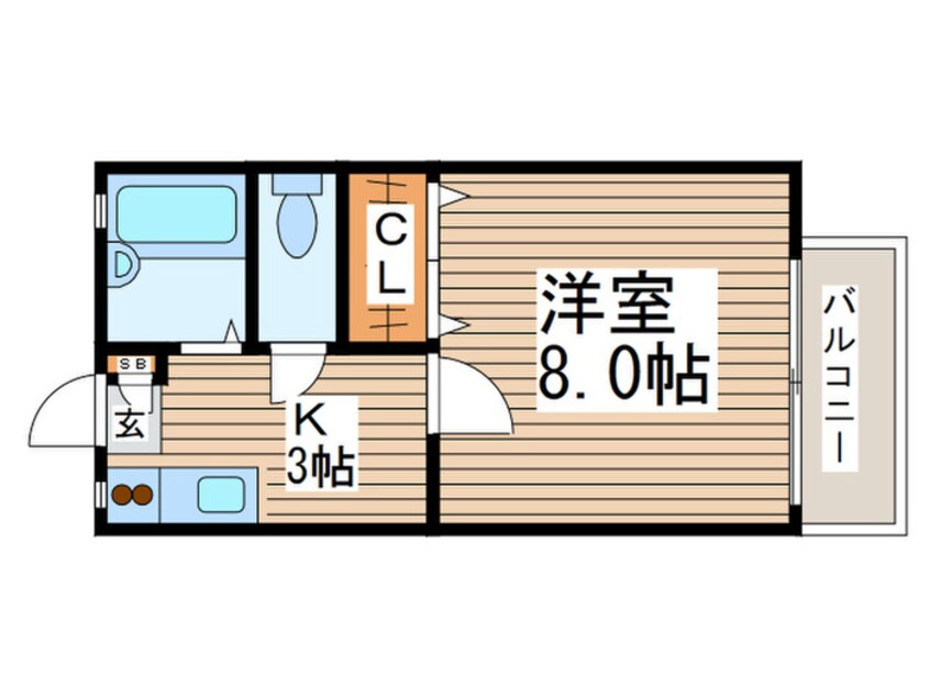 間取図 サンハイム