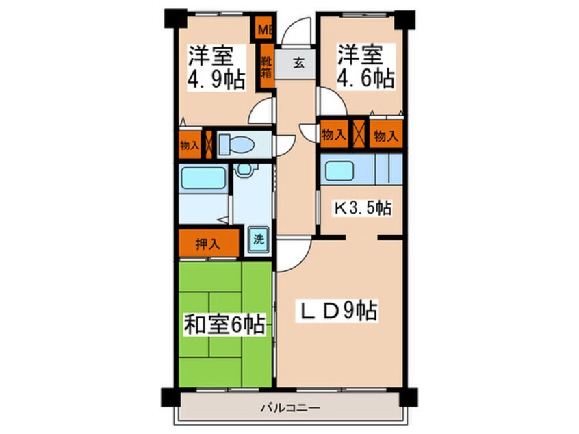 間取図 ヴィラ宮ノ下