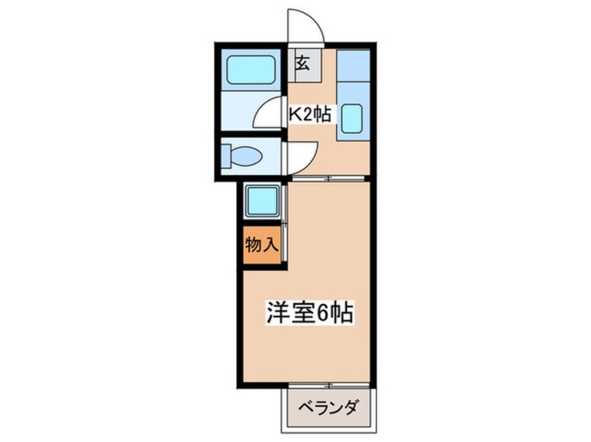 間取図 欅ハイツ