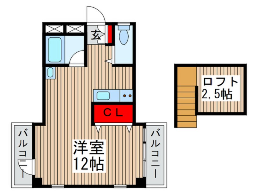 間取図 トワ・ヴァレー緑ヶ丘