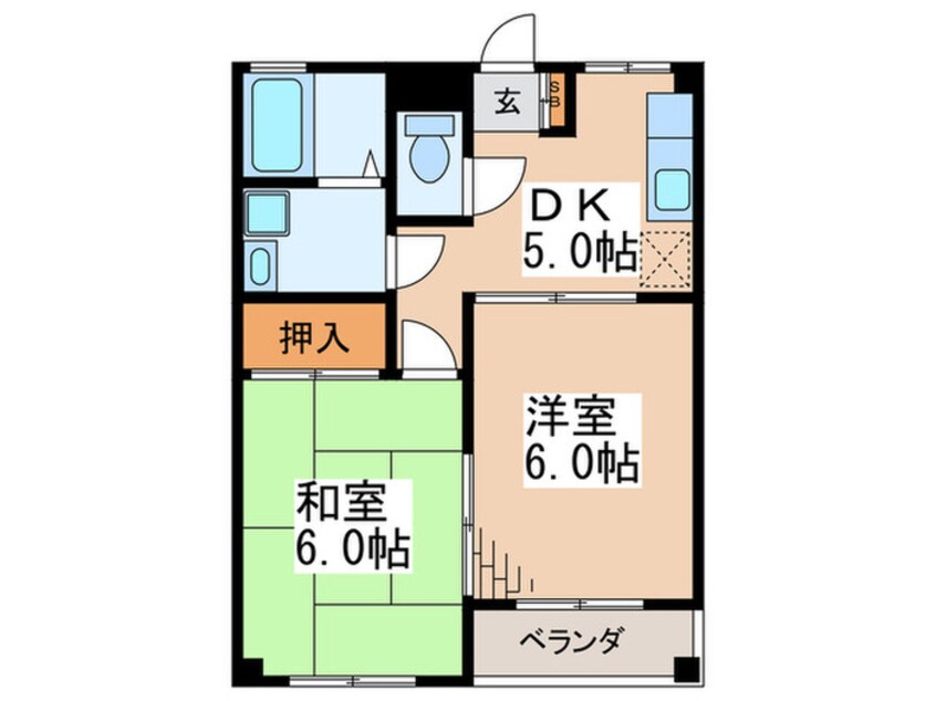 間取図 野口マンション