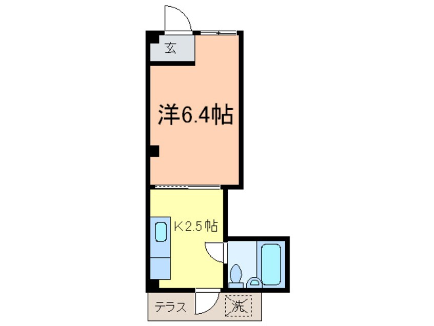 間取図 ＭＯＯＲＥＡ中延