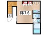 WAN 1Rの間取り