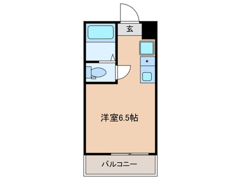 間取図 Glanz氷川町