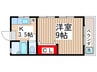 サンハイツ 1Kの間取り