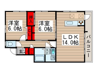 間取図 RESIDENCE CEDAR COURT