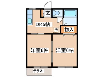 間取図 宝野ハイツ