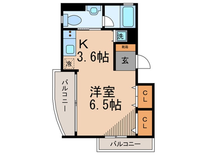 間取り図 アンシャンテ世田谷
