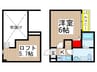 BLOOM 1Kの間取り
