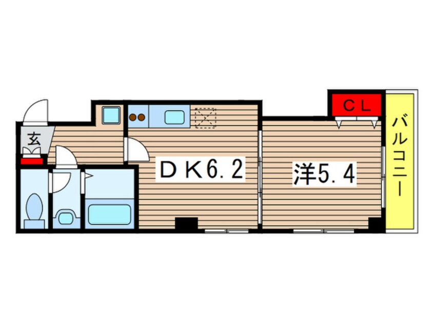 間取図 サークルロードヒルズⅡ