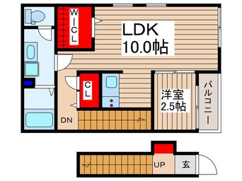 間取図 Belle　Leadみずほ台