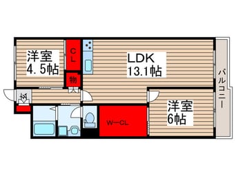 間取図 ハイツ竹丘