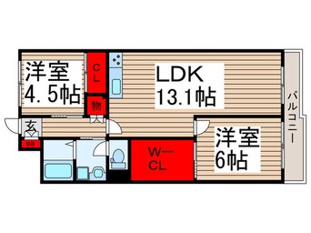 間取図 ハイツ竹丘