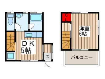 間取図 辻ＢＲｏｏｍ