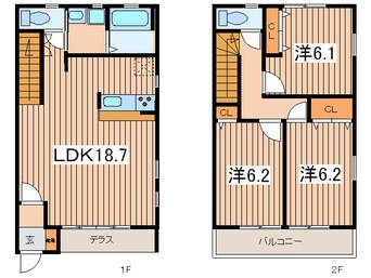 間取図 Ｆｉｒｓｔ　Ｇａｒｄｅｎ