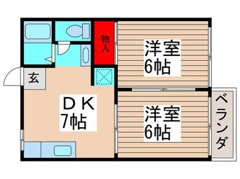 間取図 フォーブル西船橋