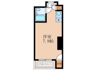 間取図 シャルマン築地明石町(221)