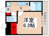 エスポワール シンエイ 1Kの間取り