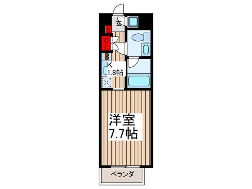 間取図 コンフォリア南砂町