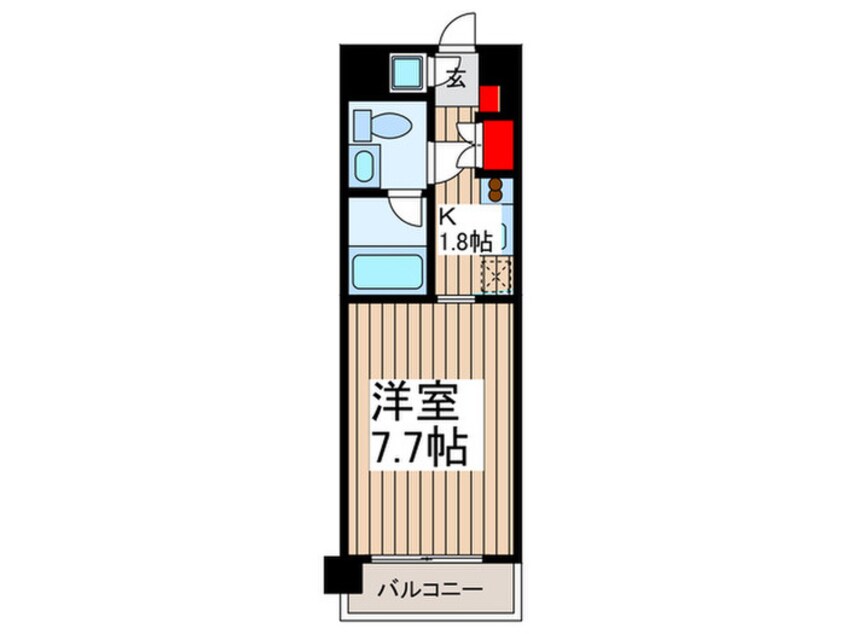 間取図 コンフォリア南砂町