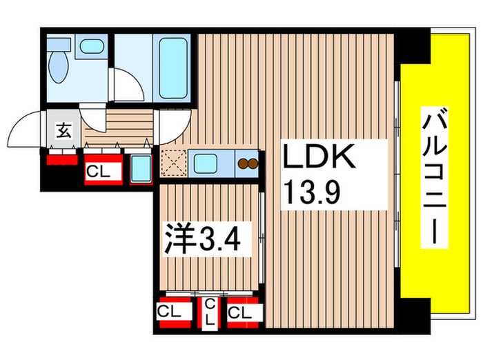 間取り図 コンフォリア南砂町