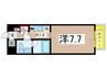 コンフォリア南砂町 1Kの間取り