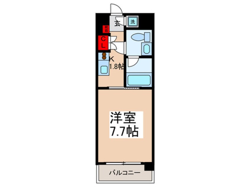 間取図 コンフォリア南砂町