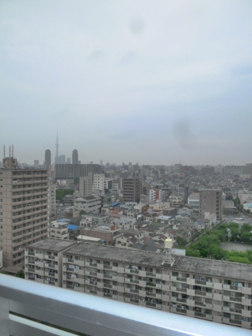 室内からの展望 コンフォリア南砂町