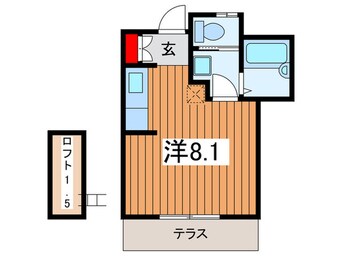 間取図 メゾンボ－ヴュ