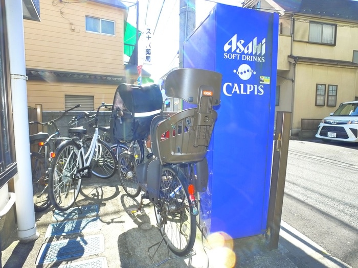 駐輪場 アイエルハイツ