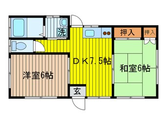 間取図 三浦貸家